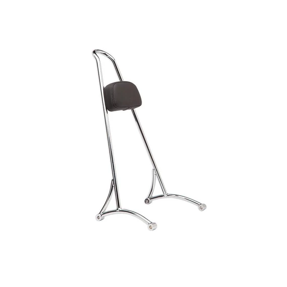 Magas sissy bar párnával króm – Sportster Evolution