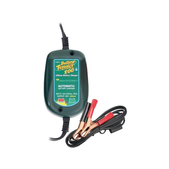 WP 800 automata akkumulátortöltő, 12V / 800mA, vízálló, EU csatlakozó.