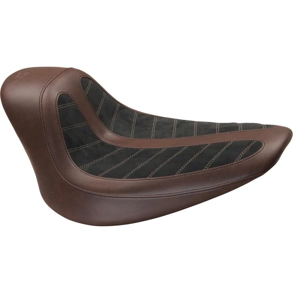 Fred Kodlin Signature Series szóló ülés fekete sötétbarna Alcantara bőr – Twin Cam