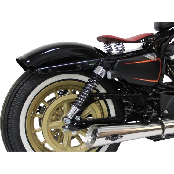 OEM stílusú hátsó sárvédő Sportster modellekhez hosszú fényes fekete – Sportster Evolution