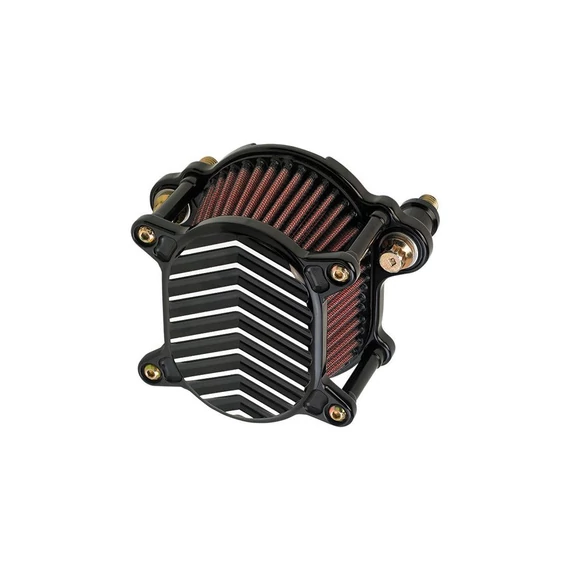 Omega V Fin légszűrő fekete – Sportster Evolution