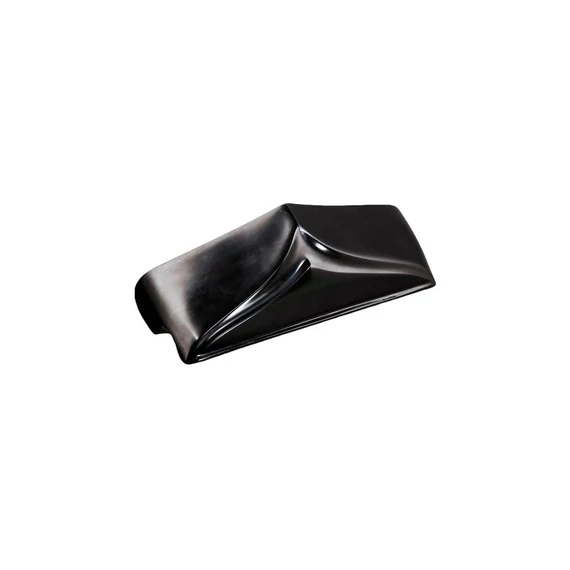 Alsó idom fedél NYB Polymer Raked Neck kivitel fekete – Milwaukee-Eight; Twin Cam