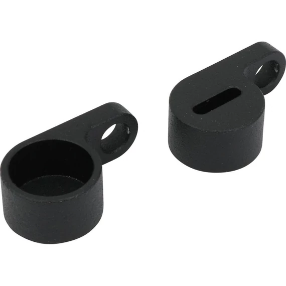Pin lámpatest átmérő 20mm fekete porszórt