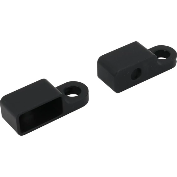 Cube lámpatest hossz 27mm fekete eloxált