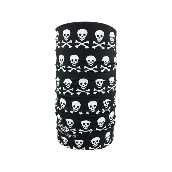 Skull Crossbones Motley poliészter csősál