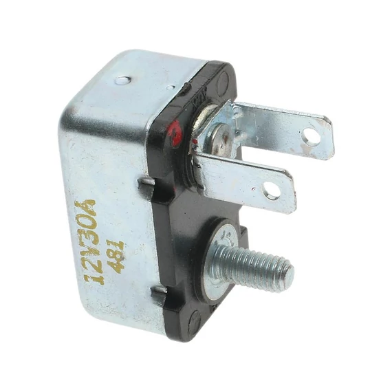 Biztosíték 30 Amp 10 32 csavaros és 2 1/4 inch lapos sarus csatlakozókkal