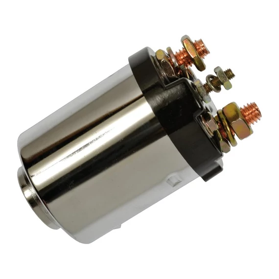 Solenoid króm Starter Solenoid egykonzolos kivitel – Ironhead; Panhead; Shovelhead; Big Twin Evolution