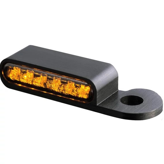 Index led fekete eloxált füst – sportster modellekhez