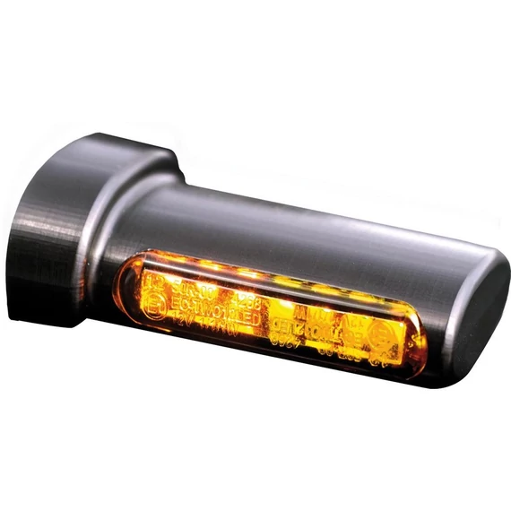 Winglet LED index fekete eloxált – Sportster, Dyna, Softail, V-Rod – Twin Cam, Milwaukee-Eight, Evo – 1993–2024