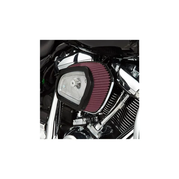 Big Sucker légszűrő gyári fedéllel M8 modellekhez króm – Milwaukee-Eight