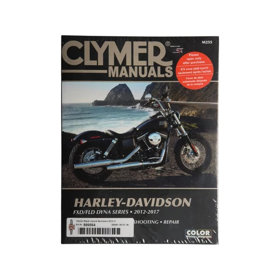Dyna sorozat 12–17 javítási kézikönyvek – Twin Cam