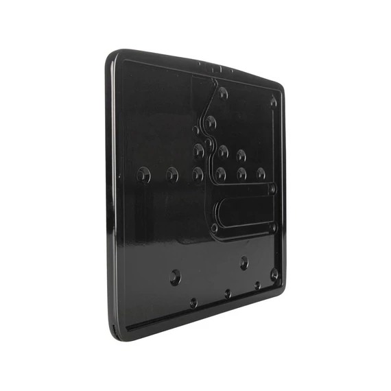 Belső rendszámtábla alaplap svéd méret 200x160mm fekete