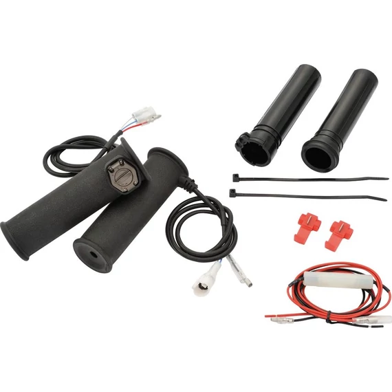 3 szintű fűtött markolat fekete 1” Throttle By Wire bowdenes