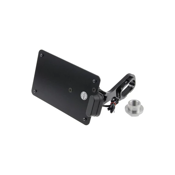 Fényszóró fekete 210x130 mm porszórt – Softail – Twin Cam – 2013–2014