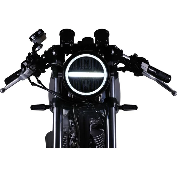 LED fényszóró 4 inch króm Harley Sportster Dyna Softail Touring