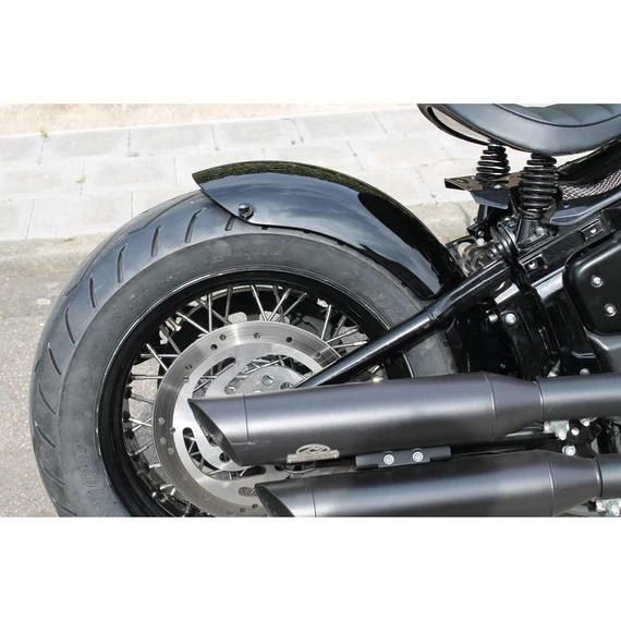 Bobber hátsó sárvédő Milwaukee Eight modellekhez 170 200 gumikhoz 205 mm széles sárvédőtartó nélkül – Milwaukee-Eight