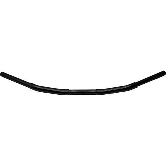 1 1/4” (31.75 mm) Fat Flyer Bar kormány 1” (25.4 mm) bilincs dimpled 3 lyukas fekete porfestett 910 mm bowdenes