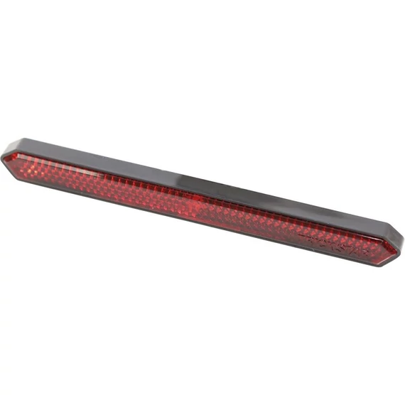Vékony téglalap alakú öntapadós prizma szélesség 132mm magasság 13mm mélység 9mm prizma felület 129x10mm piros