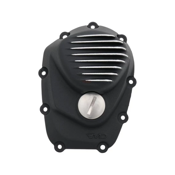 Bordázott vezérműfedél Black Cut – Milwaukee-Eight