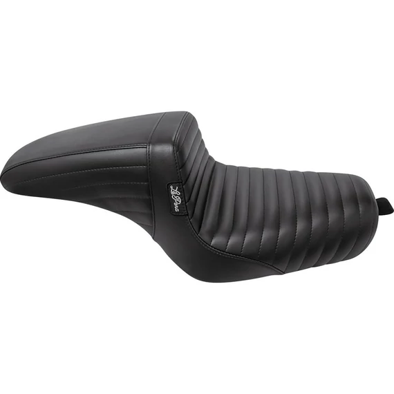 Kickflip ülés steppelt fekete vinyl – Sportster Evolution