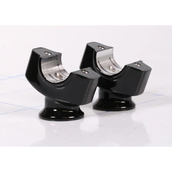Lapos riser Breakout modellekhez döntött 50.8 mm magas fényes fekete porfestett 1 1/4” (31.75 mm) – Milwaukee-Eight