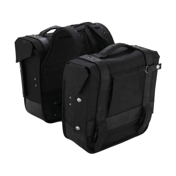 Voyager átdobós oldaltáskák fekete