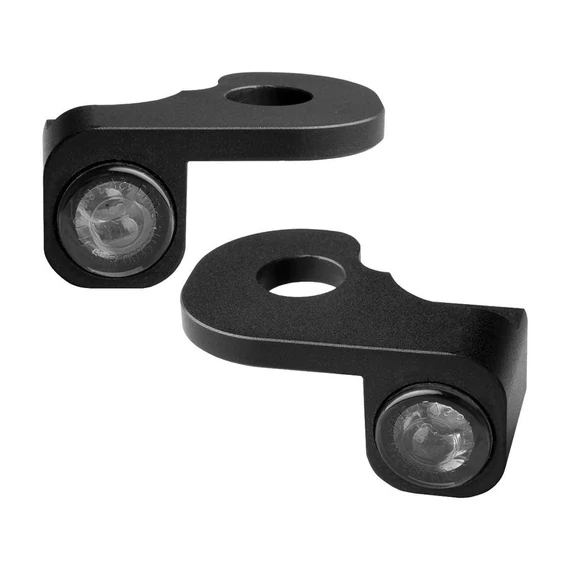 Nano series index led helyzetjelzős fekete eloxált füst