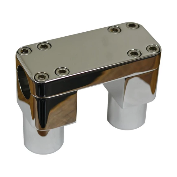 3” (76.2 mm) Chubby 1 1/4” (31.75 mm) Savage riser fényes fekete porfestett