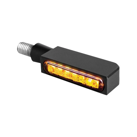 Index led fekete eloxált füst