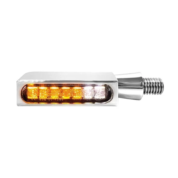 Index led helyzetjelzős króm füst