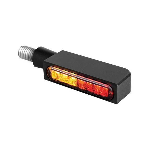 Index led féklámpával hátsó lámpa funkcióval fekete eloxált füst