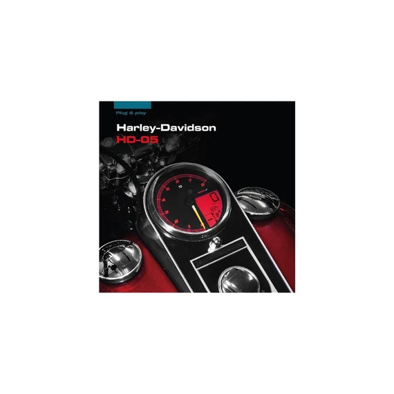 HD-05 sebességmérő fordulatszámmérő króm – Twin Cam