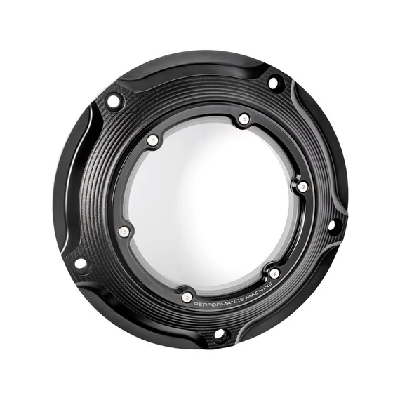 Vision Derby fedél Black Ops – Twin Cam; Milwaukee-Eight