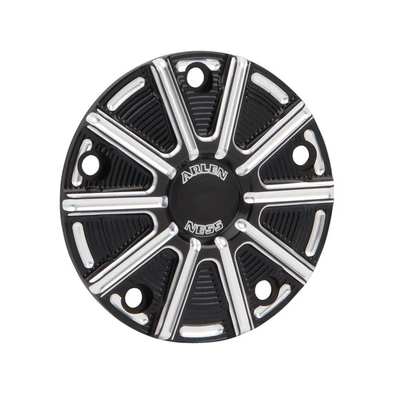 10 Gauge point fedél 2 furatos fekete mart eloxált – Milwaukee-Eight