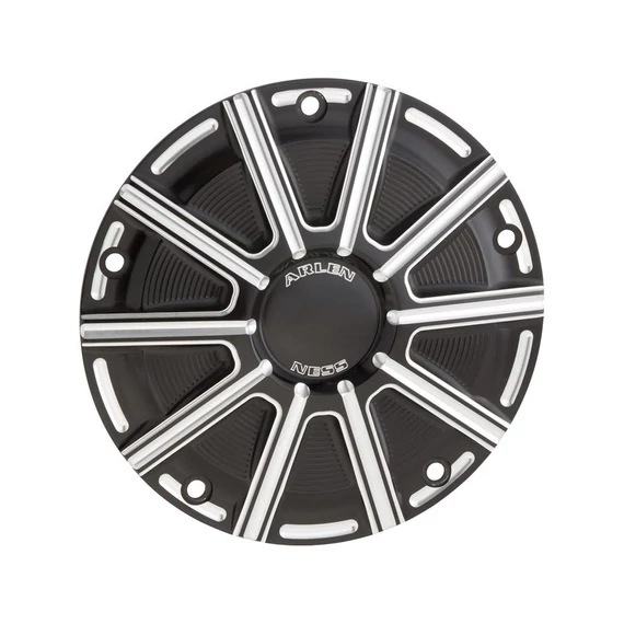 10 Gauge derby fedél Black Cut eloxált – Twin Cam; Milwaukee-Eight