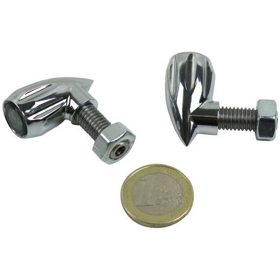 Hátsó lámpa led króm füst