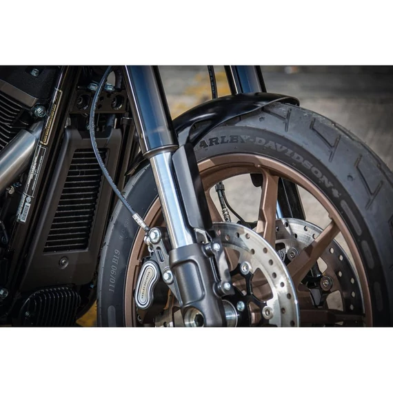 Acél első sárvédő Softail modellekhez Low Rider S nyers 19