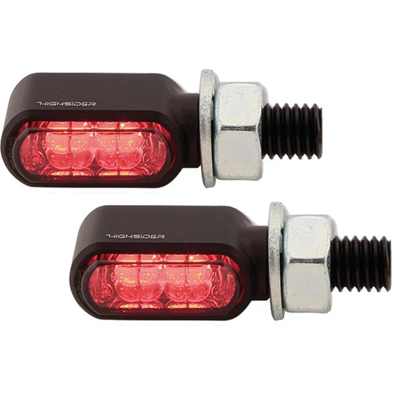 LED index fekete Harley Sportster Dyna Softail Touring