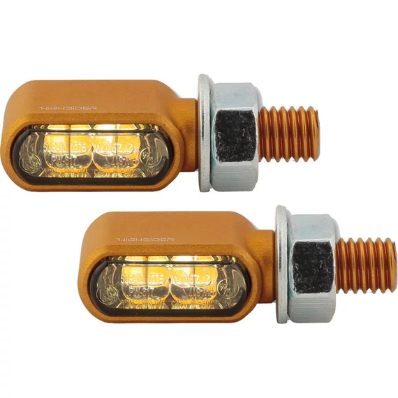 Little Bronx LED index helyzetjelző arany sötétített LED
