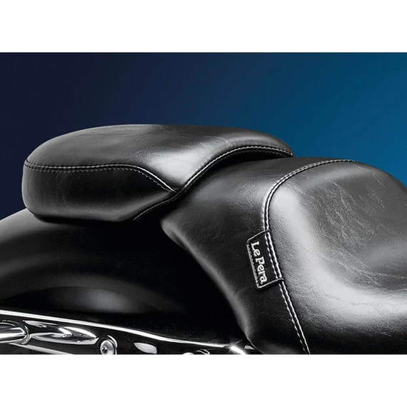 Bare Bones utasülés sima fekete vinyl – Sportster Evolution