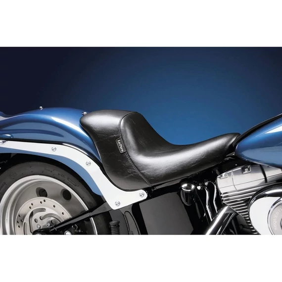 Bare Bones Up Front sima ülés Biker Gel betéttel fekete vinyl – Twin Cam