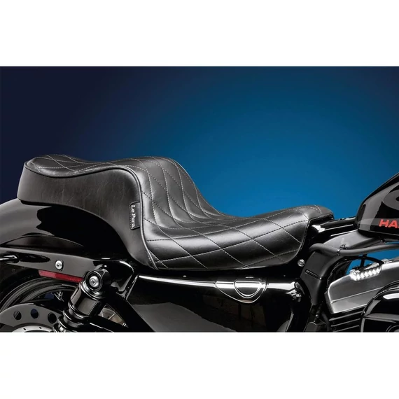 Cherokee ülés gyémánt mintás fekete vinyl – Sportster Evolution