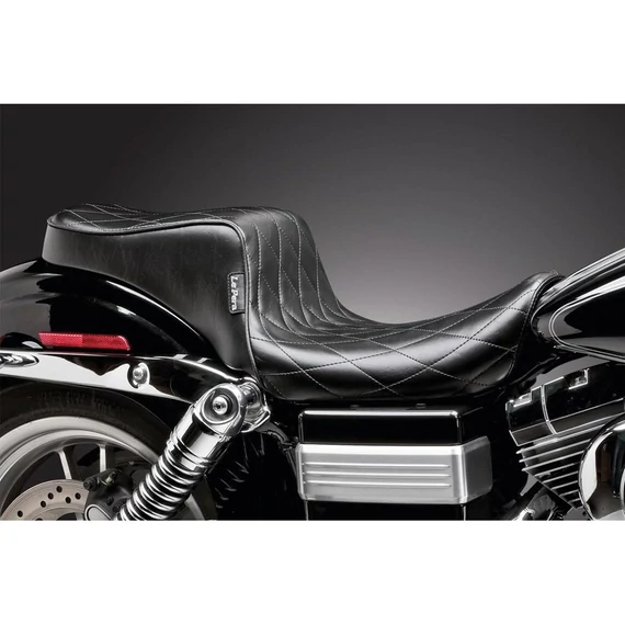 Cherokee ülés gyémánt mintás fekete vinyl – Twin Cam