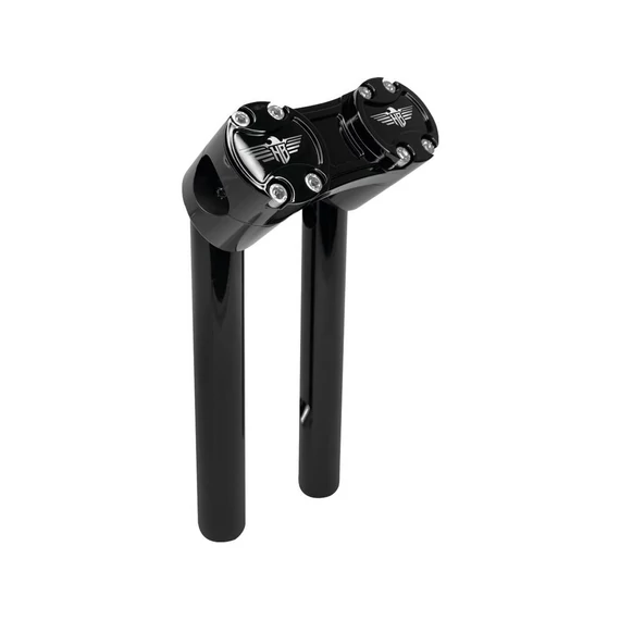 10” Clubstyle pullback riser fekete bilincs fekete 1 1/4” – Twin Cam; Milwaukee-Eight; Big Twin Evolution