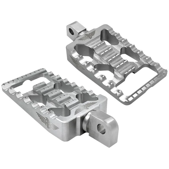 MX V1 lábtartók ezüst eloxált – Milwaukee-Eight
