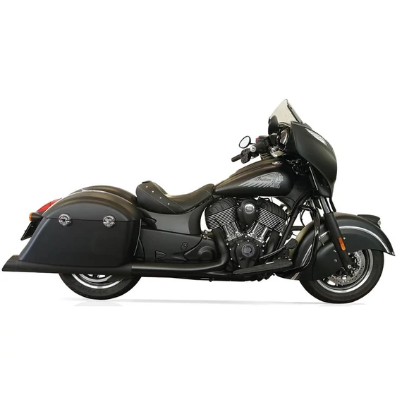 Kettős slip on dobkészlet Banger végkupakkal fekete kerámia bevonat – Twin Cam; Milwaukee-Eight