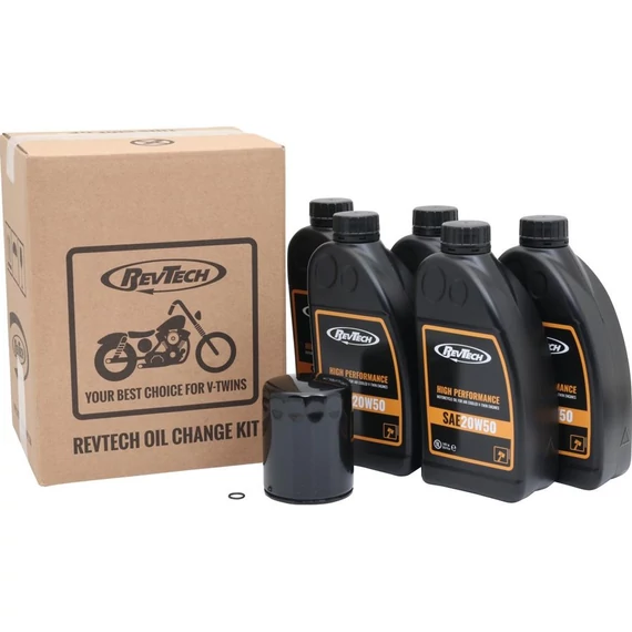 RevTech motorolajcsere készlet SAE 20W50 5 liter flakon