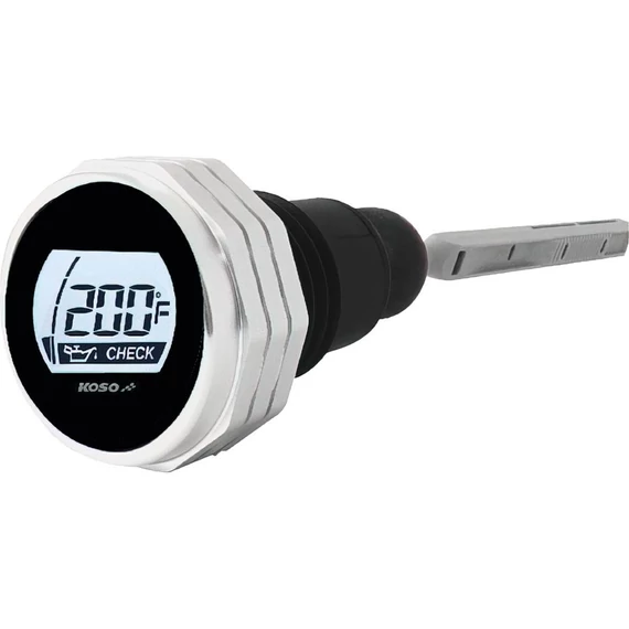 LCD olajhőmérő nívópálca ezüst – Milwaukee-Eight