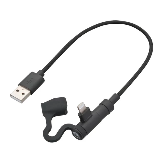 L alakú USB kábel USB A Lightning