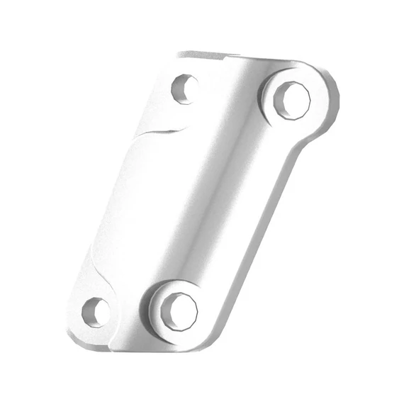 Axiális első féknyereg adapter 292 mm-ről 340 mm féktárcsára alumínium polírozott bal első – Twin Cam